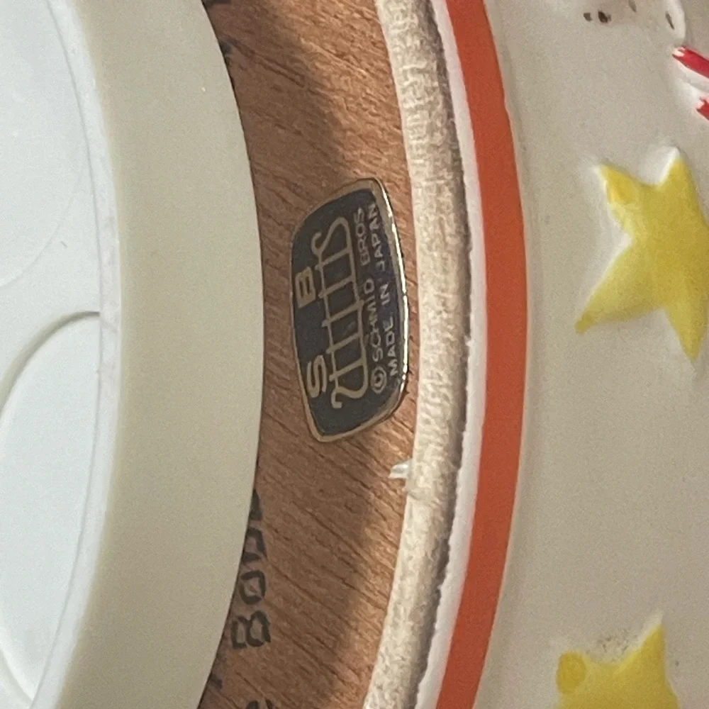 Set of 2 Vintage Patriotic Raggedy Ann Andy Wind up Musical Schmid Bros Japan - Picture 7 of 7